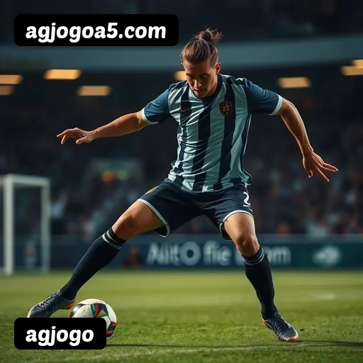 App agjogo para iOS e Android — interface mobile, login biométrico e PIX integrado